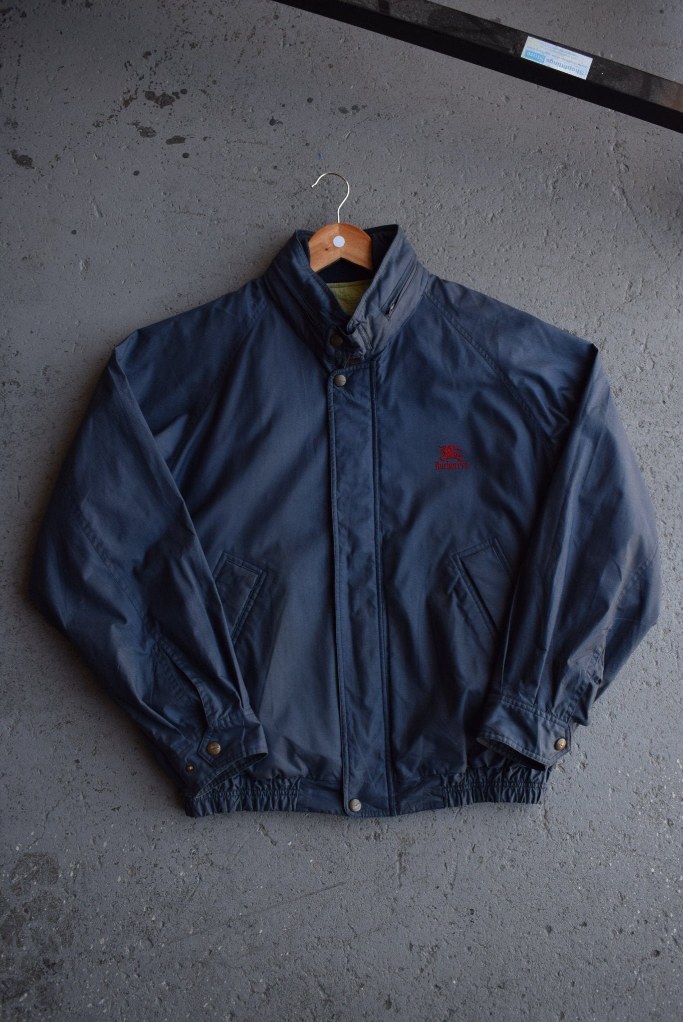 Vintage 90s Burberrys Classic Logo Embroidered Jacket (M) - Retrospective Store