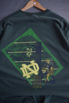 Vintage 90s Champion x University of Notre Dame Football Tee (XL) - Retrospective Store