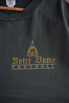 Vintage 90s Champion x University of Notre Dame Football Tee (XL) - Retrospective Store