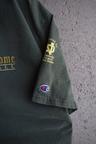 Vintage 90s Champion x University of Notre Dame Football Tee (XL) - Retrospective Store