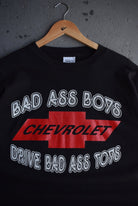 Vintage 90s Chevrolet 'Bad Ass Boys' Tee (L) - Retrospective Store