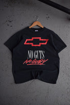 Vintage 90s Chevrolet 'No Guts, No Glory' Tee (M) - Retrospective Store