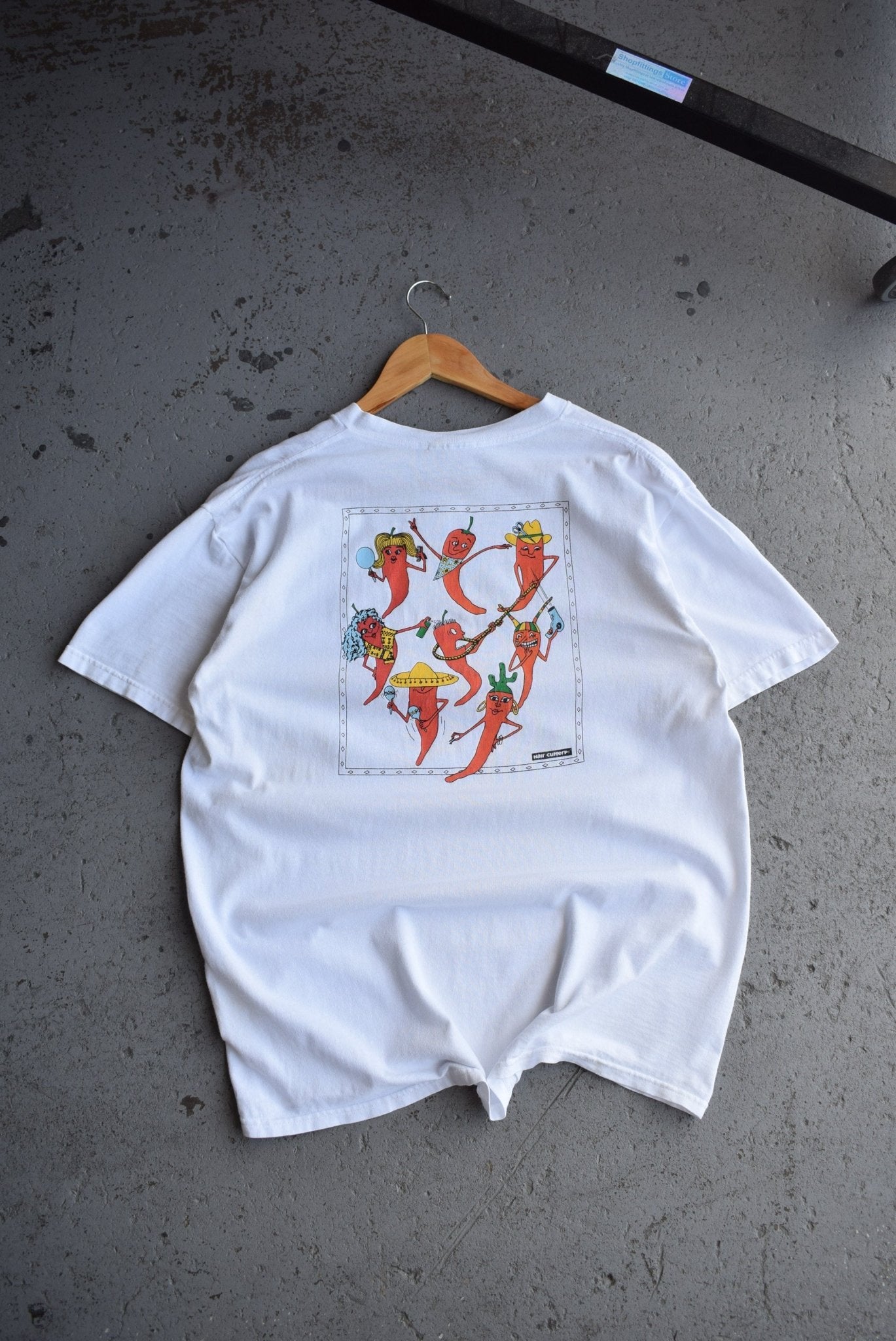 Vintage 90s Chilli Graphic Tee (M) - Retrospective Store