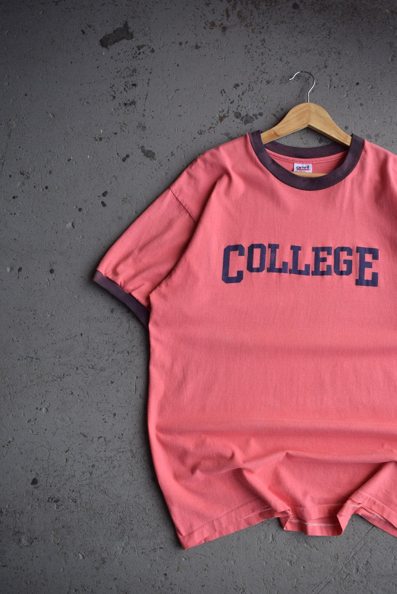 Vintage 90s College tee (L) - Retrospective Store