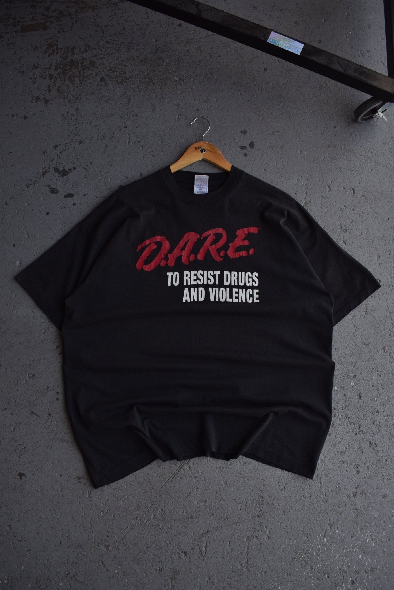Vintage 90s D.A.R.E. To Resist Drugs & Violence Tee (XL/XXL) - Retrospective Store