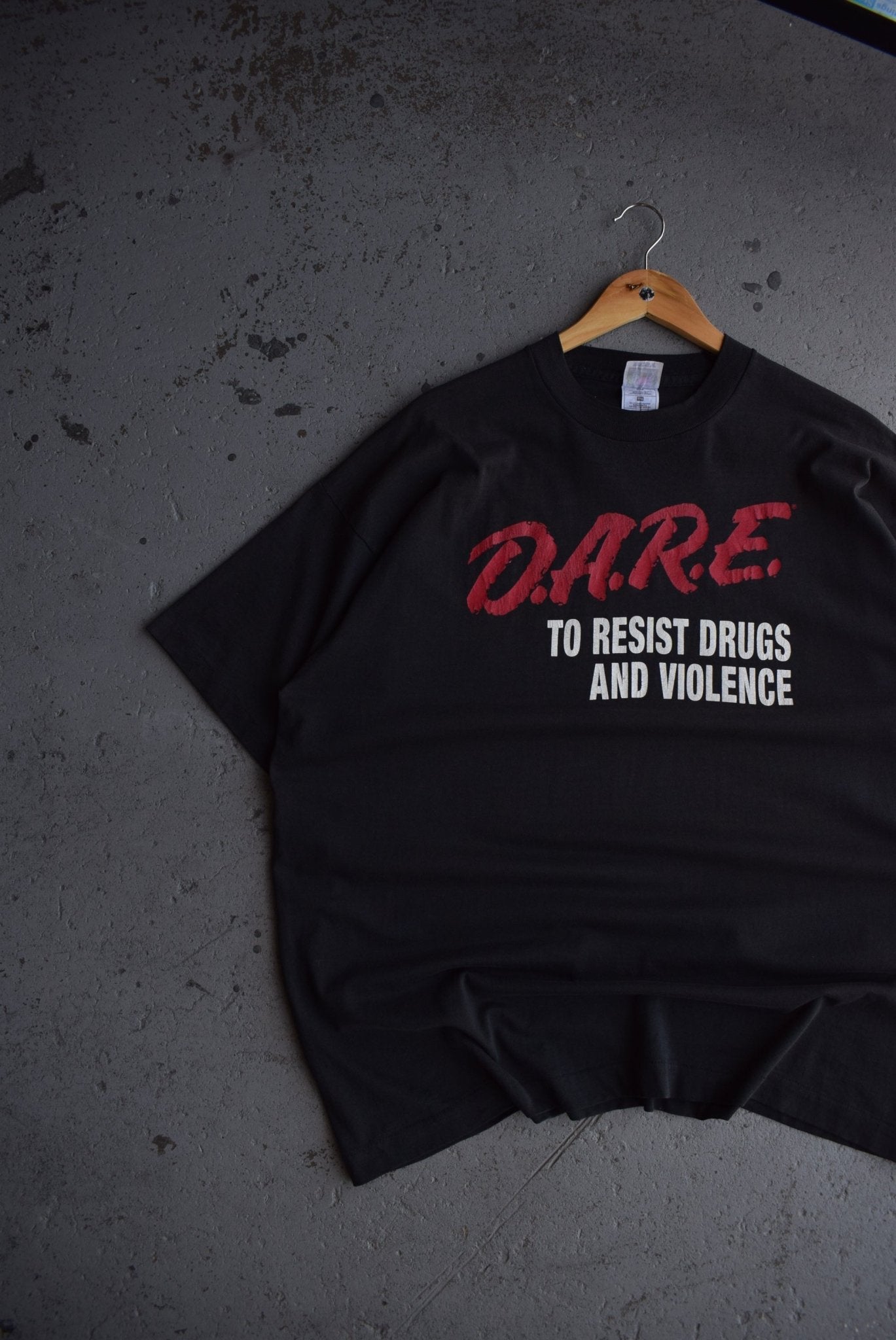 Vintage 90s D.A.R.E. To Resist Drugs & Violence Tee (XL/XXL) - Retrospective Store