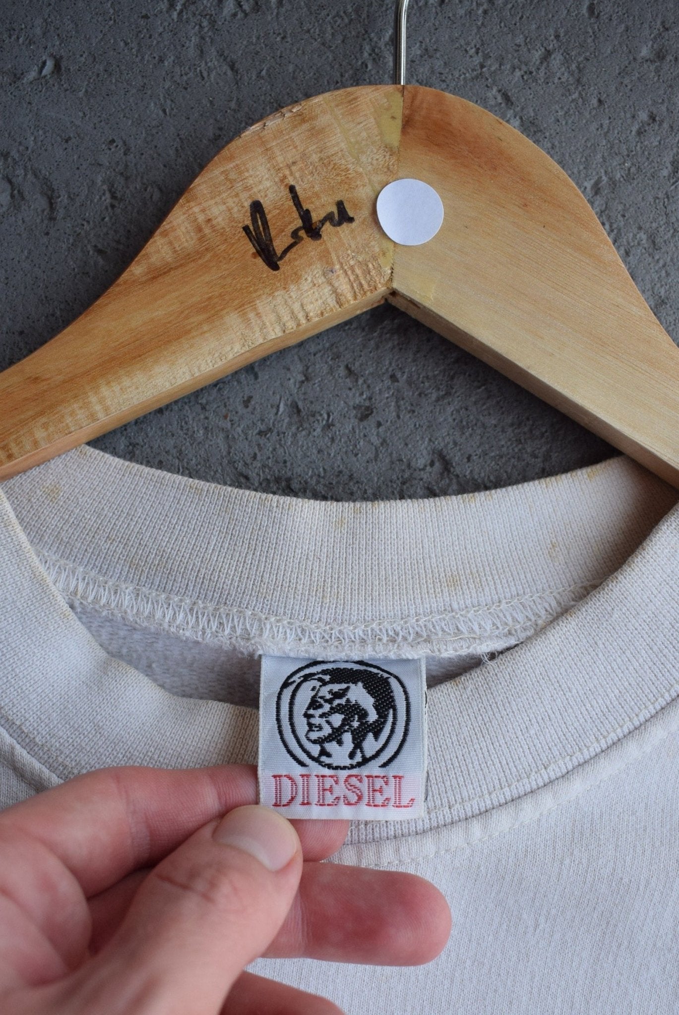 Vintage 90s Diesel 'Only The Brave' Crewneck (M) - Retrospective Store