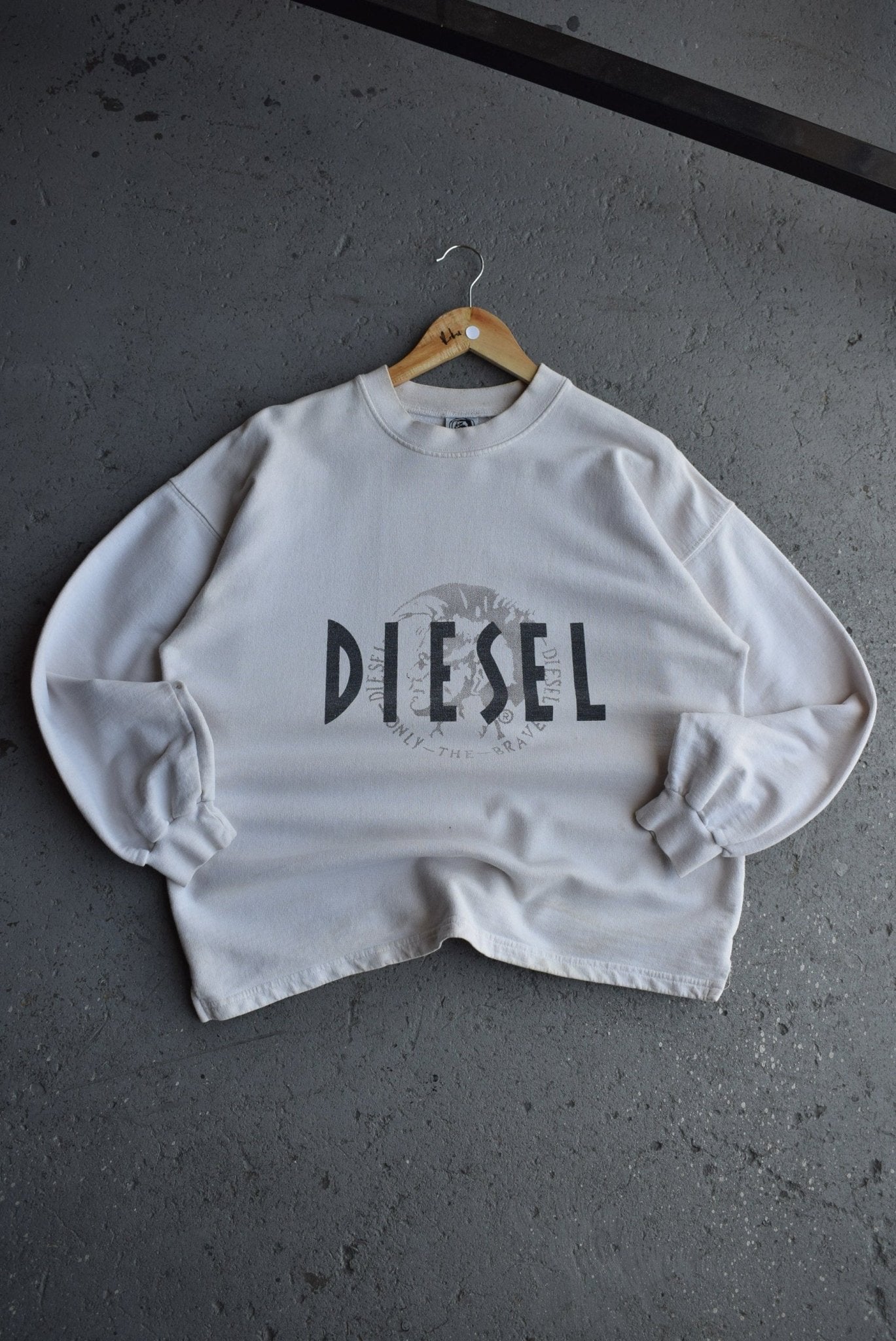 Vintage 90s Diesel 'Only The Brave' Crewneck (M) - Retrospective Store