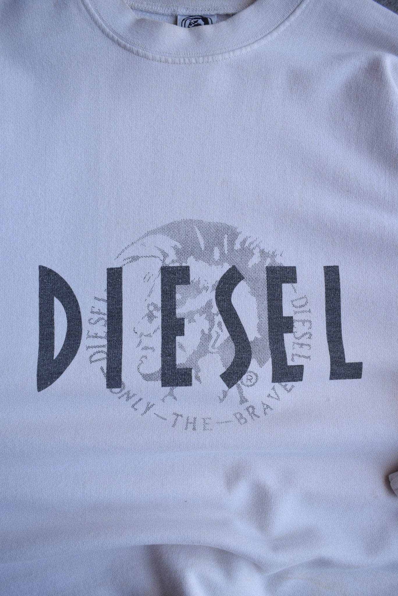 Vintage 90s Diesel 'Only The Brave' Crewneck (M) - Retrospective Store