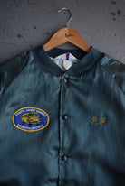 Vintage 90s Fayette County Schools Embroidered Satin Jacket (XXL) - Retrospective Store