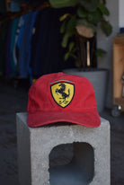 Vintage 90s Ferrari Racing Embroidered Hat - Retrospective Store
