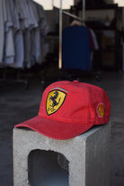 Vintage 90s Ferrari Racing Embroidered Hat - Retrospective Store