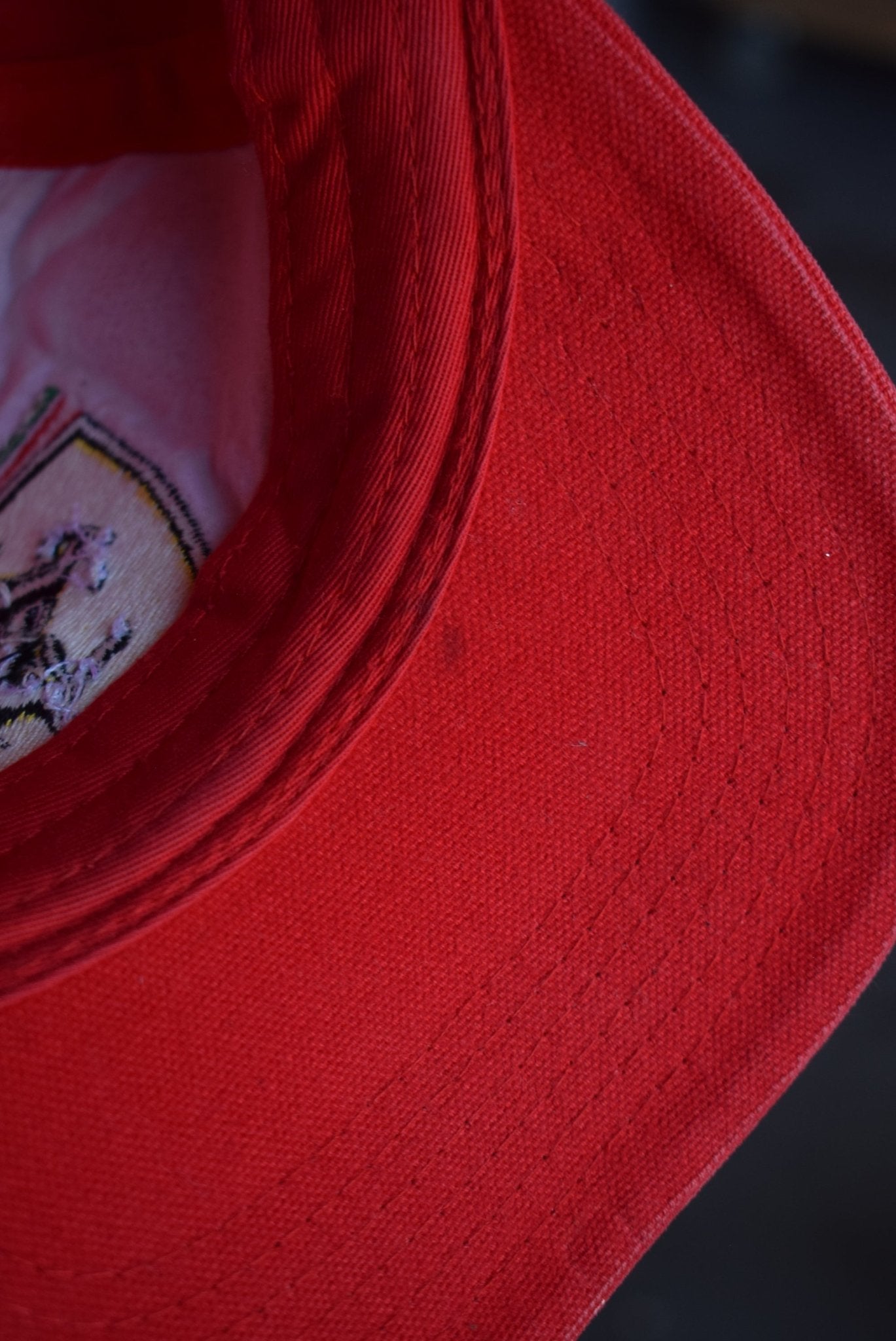 Vintage 90s Ferrari Racing Embroidered Hat - Retrospective Store