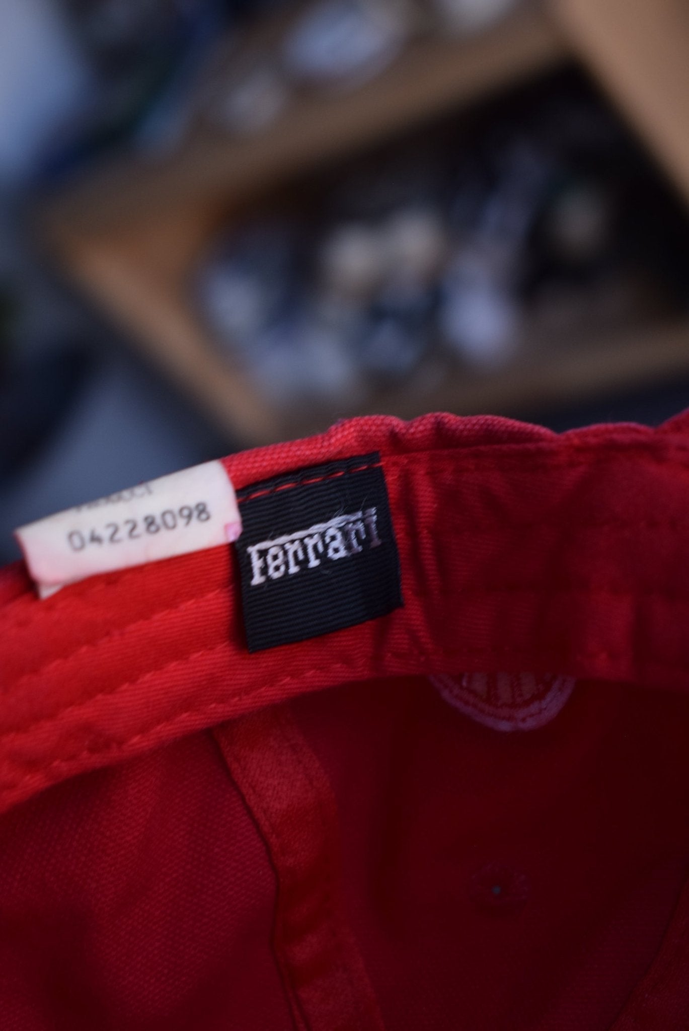 Vintage 90s Ferrari Racing Embroidered Hat - Retrospective Store