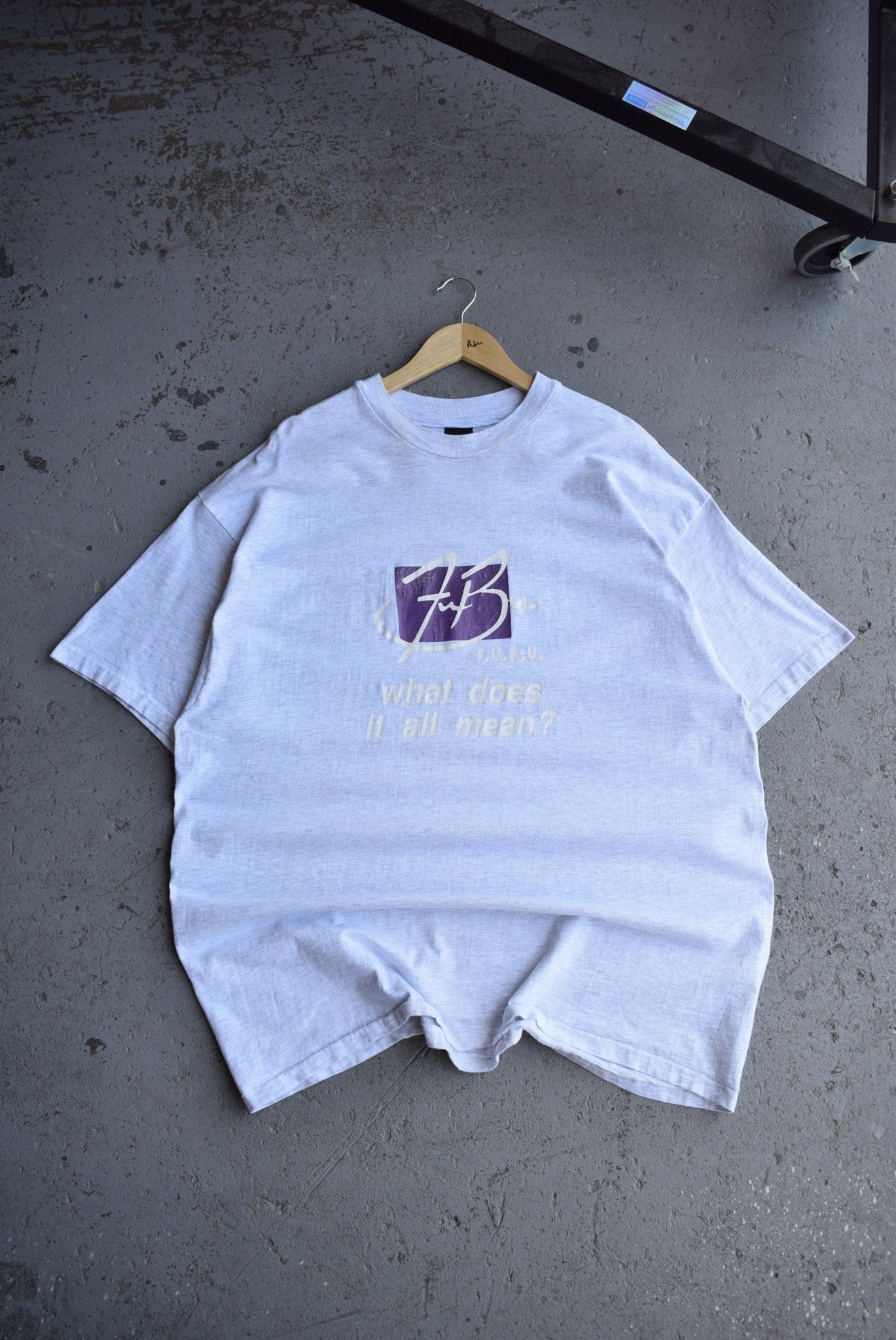 Vintage 90s FUBU Definition Tee (XXL) - Retrospective Store