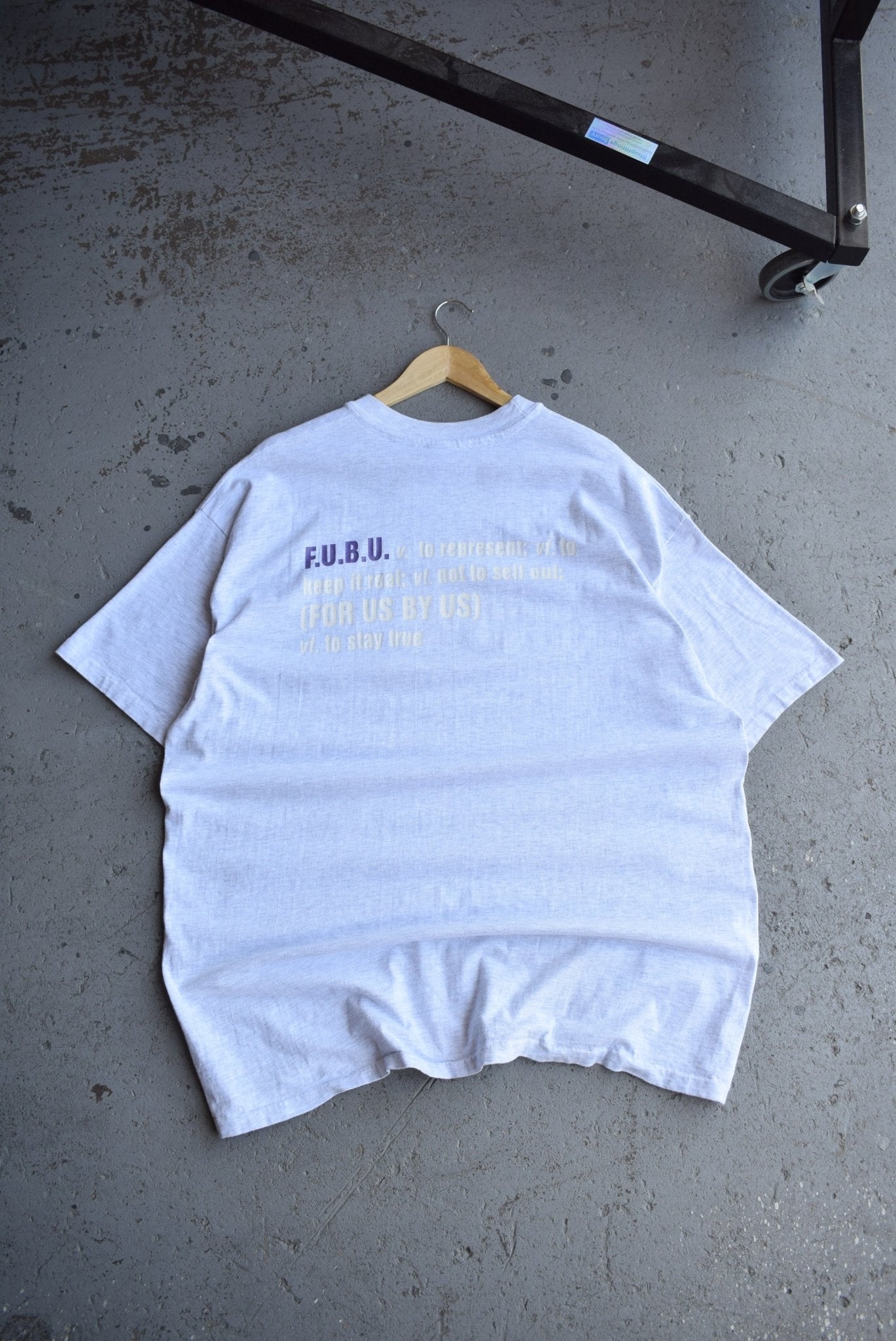Vintage 90s FUBU Definition Tee (XXL) - Retrospective Store