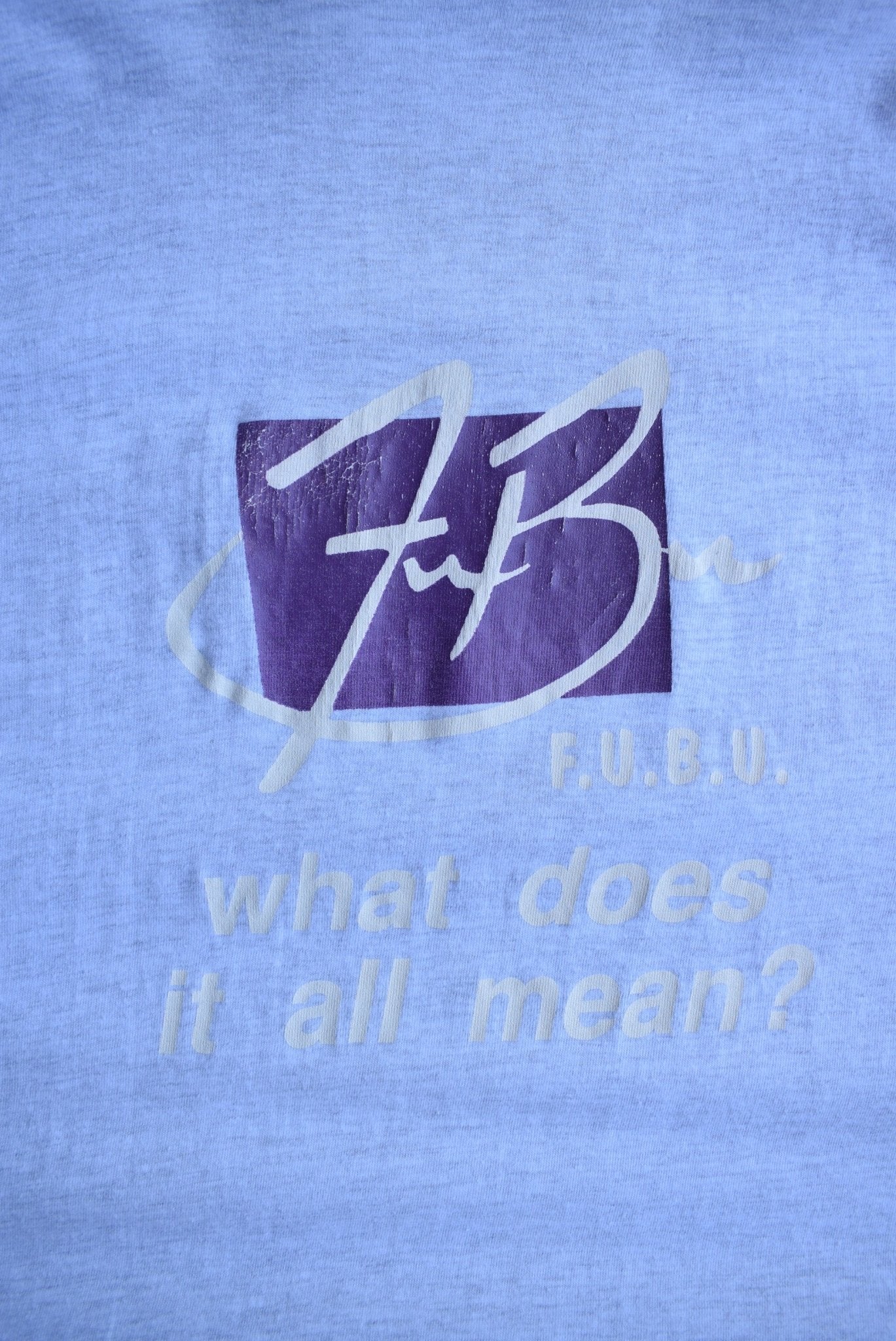 Vintage 90s FUBU Definition Tee (XXL) - Retrospective Store