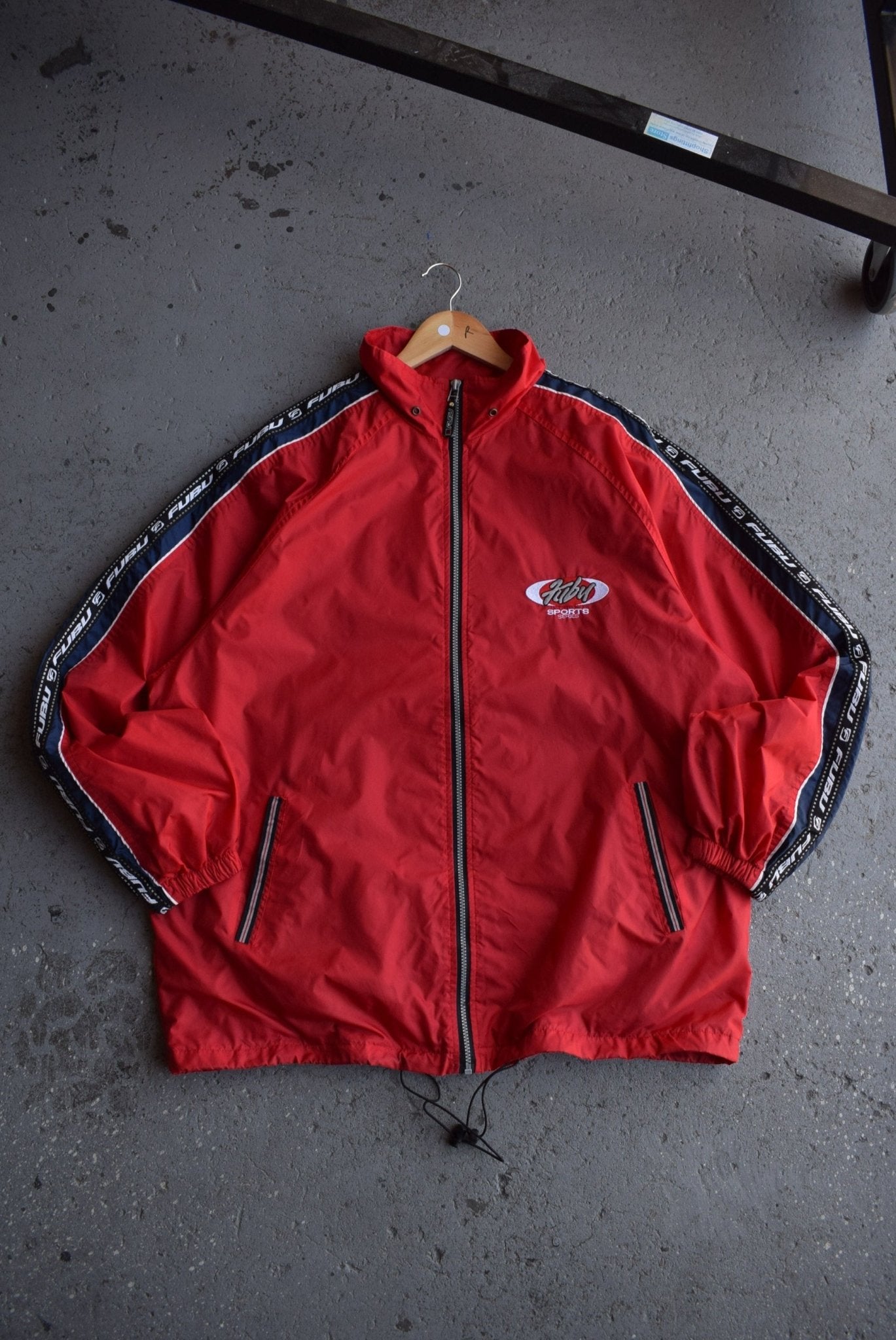 Vintage 90s FUBU Sports Series Embroidered Jacket (XXL) - Retrospective Store