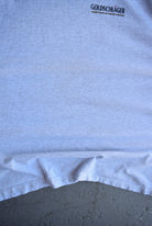 Vintage 90s Goldschlager Swiss Liqueur Tee (XL) - Retrospective Store