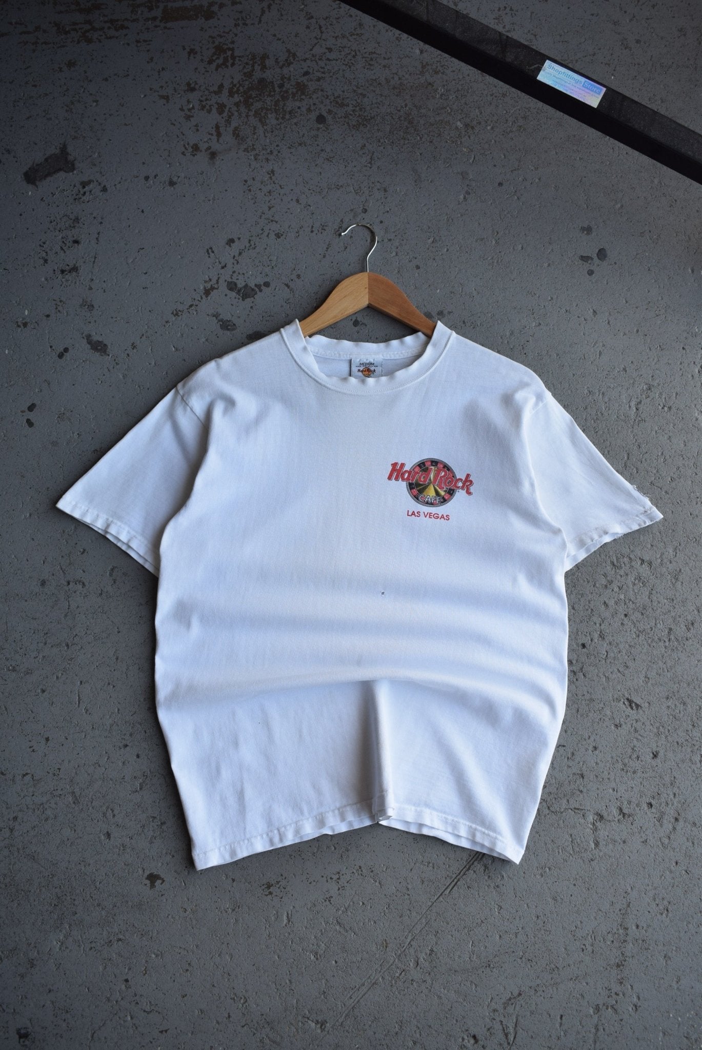 Vintage 90s Hard Rock Cafe Las Vegas Tee (S/M) - Retrospective Store
