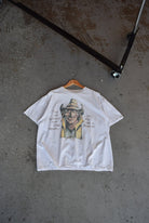 Vintage 90s 'Hard Work Never Killed Anyone' Tee (L/XL) - Retrospective Store