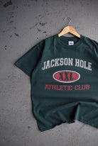 Vintage 90s Jackson Hole Athletic Club Tee (M) - Retrospective Store