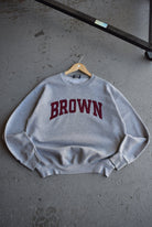 Vintage 90s Jansport x Brown University Embroidered Crewneck (L) - Retrospective Store