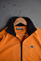 Vintage 90s Kappa Classic Logo Embroidered Track Jacket (L) - Retrospective Store
