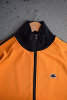 Vintage 90s Kappa Classic Logo Embroidered Track Jacket (L) - Retrospective Store