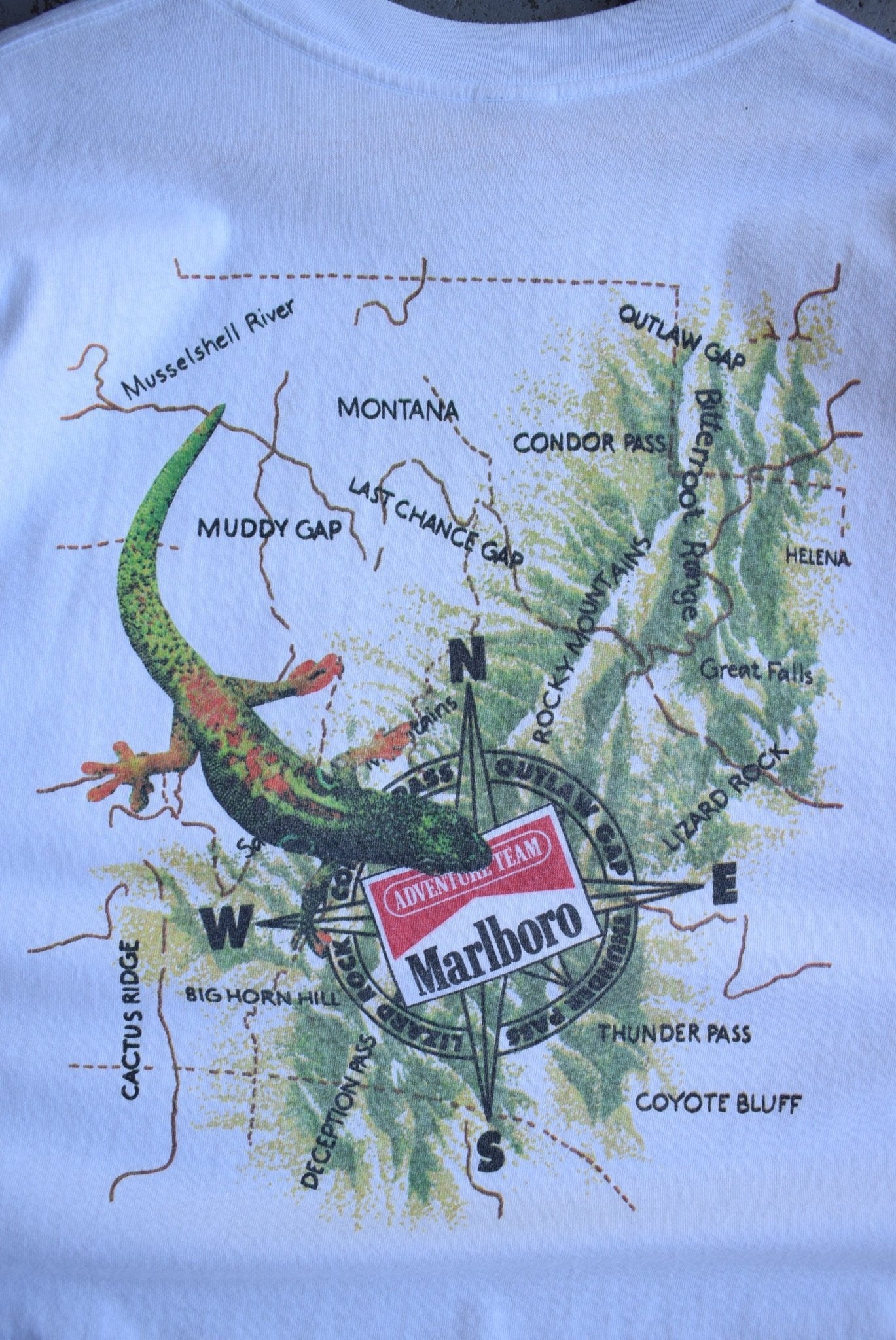 Vintage 90s Marlboro Cigarettes Adventure Team (XL/XXL) - Retrospective Store