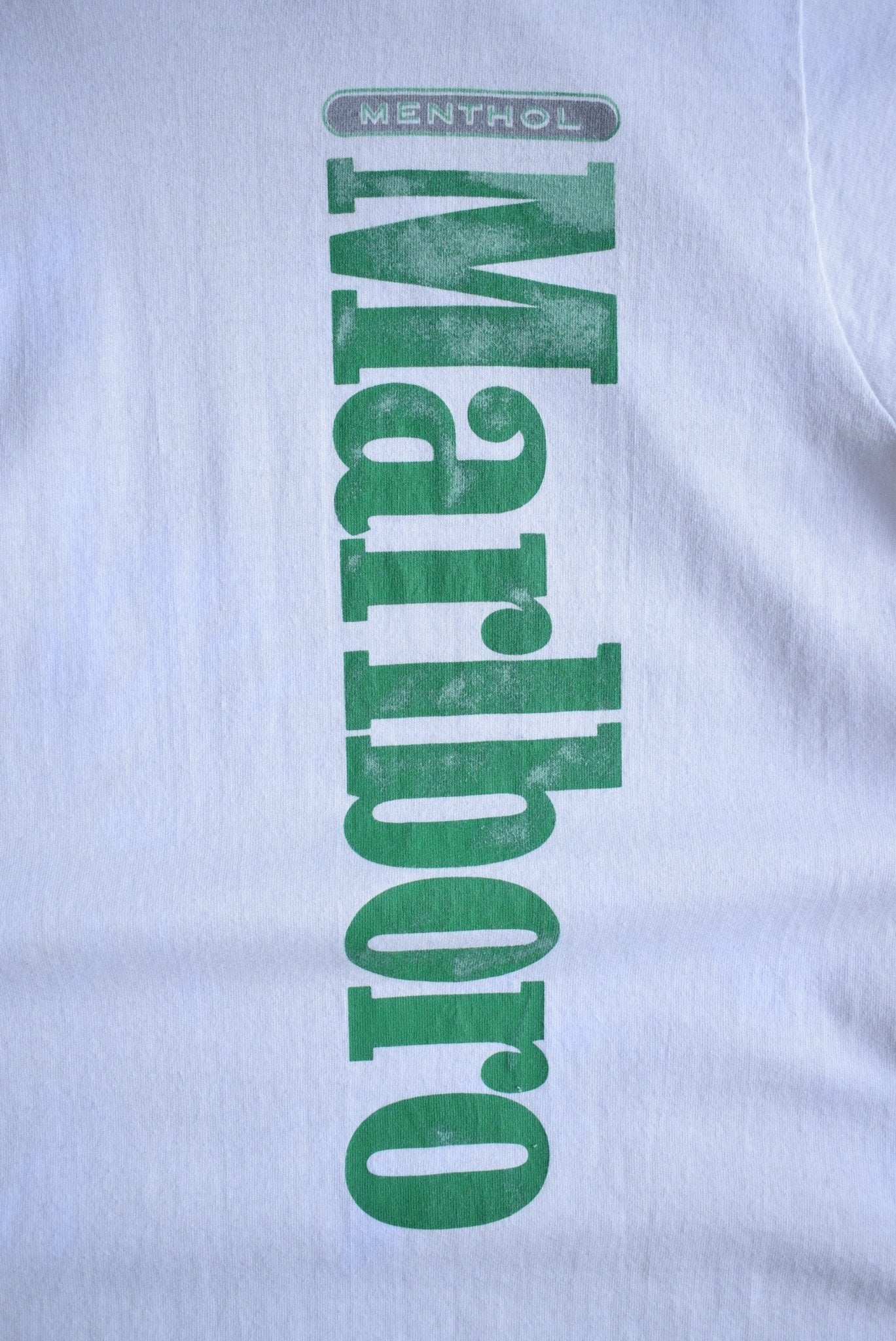 Vintage 90s Marlboro Menthol Cigarettes Tee (L) - Retrospective Store
