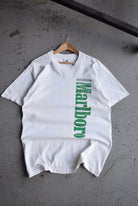 Vintage 90s Marlboro Menthol Cigarettes Tee (L) - Retrospective Store