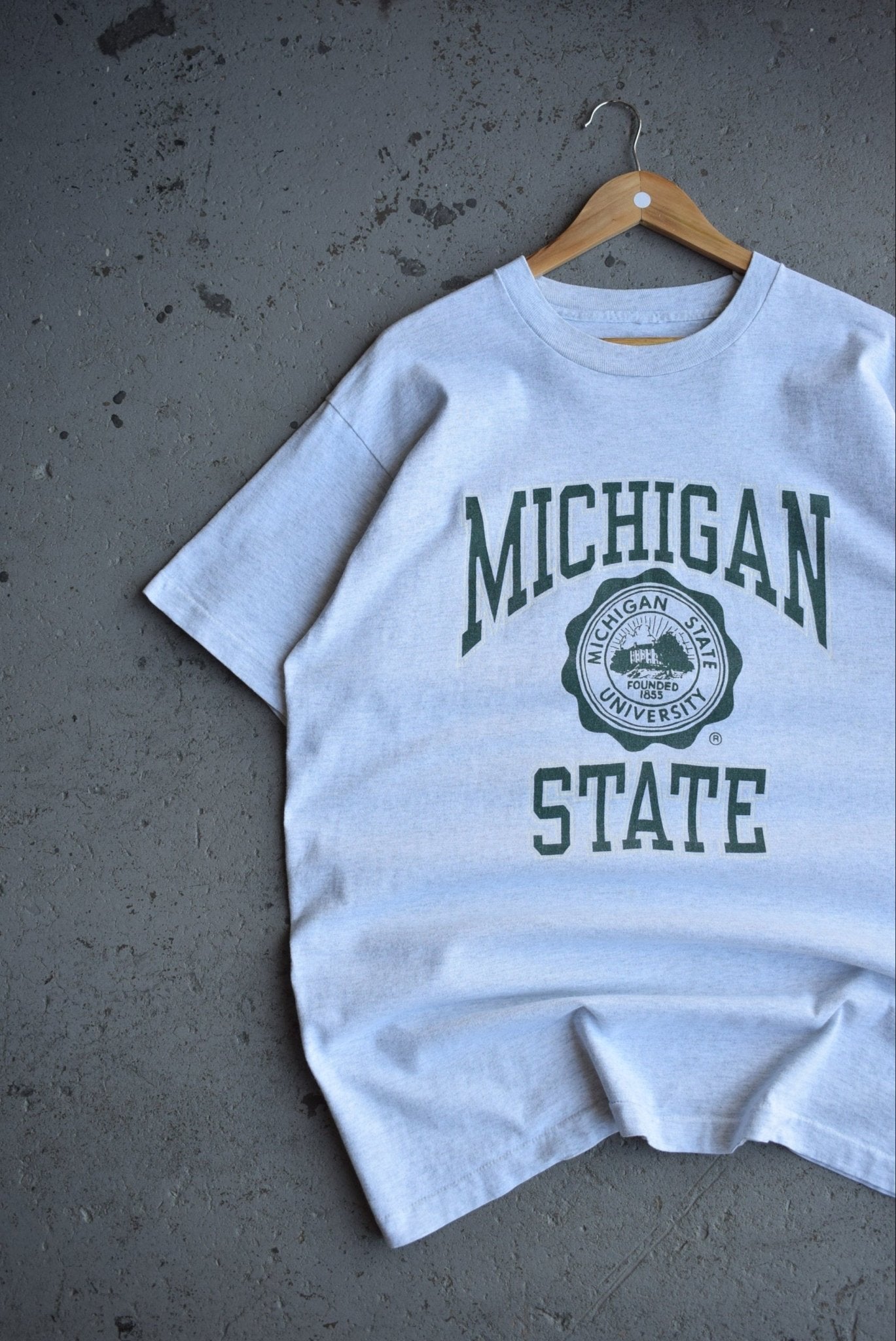 Vintage 90s Michigan State University Tee (XL) - Retrospective Store
