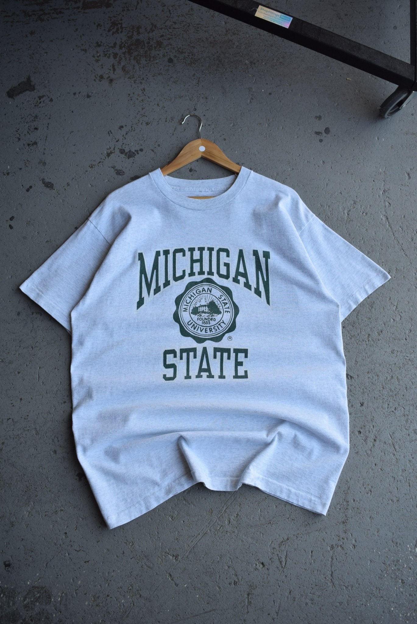 Vintage 90s Michigan State University Tee (XL) - Retrospective Store