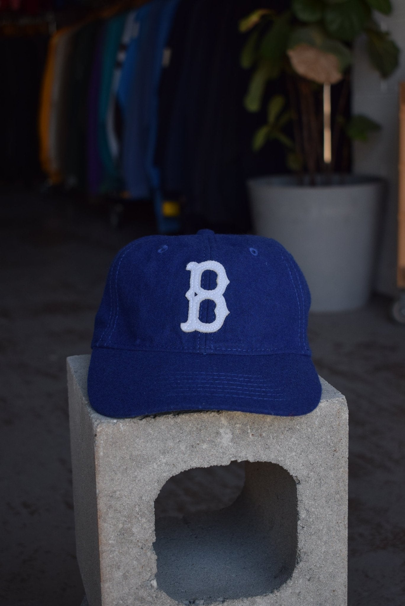 Vintage 90s MLB Brooklyn Dodgers Embroidered Hat - Retrospective Store
