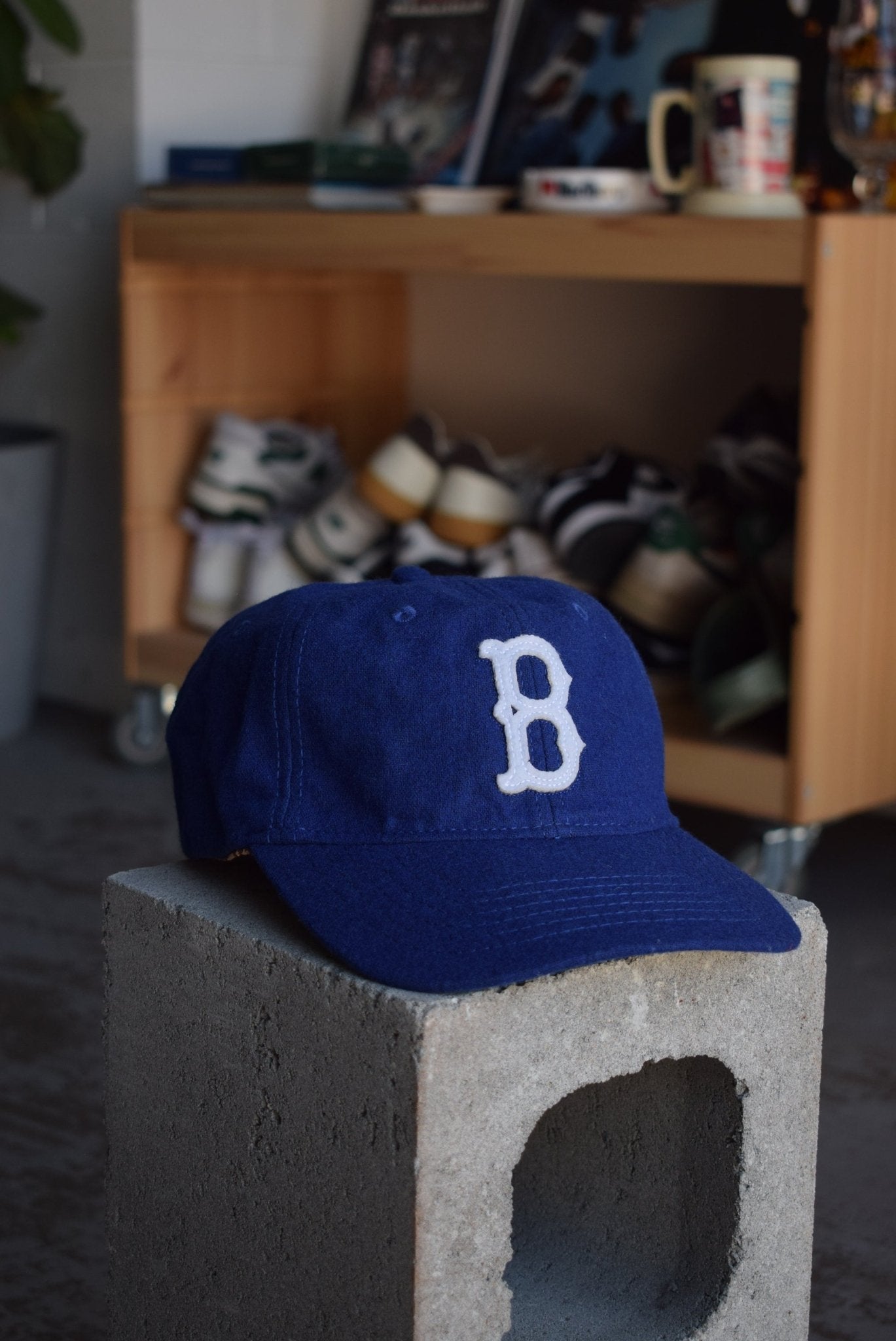 Vintage 90s MLB Brooklyn Dodgers Embroidered Hat - Retrospective Store