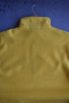 Vintage 90s Nautica Competition Spellout Embroidered Quarter Zip Fleece (XL) - Retrospective Store