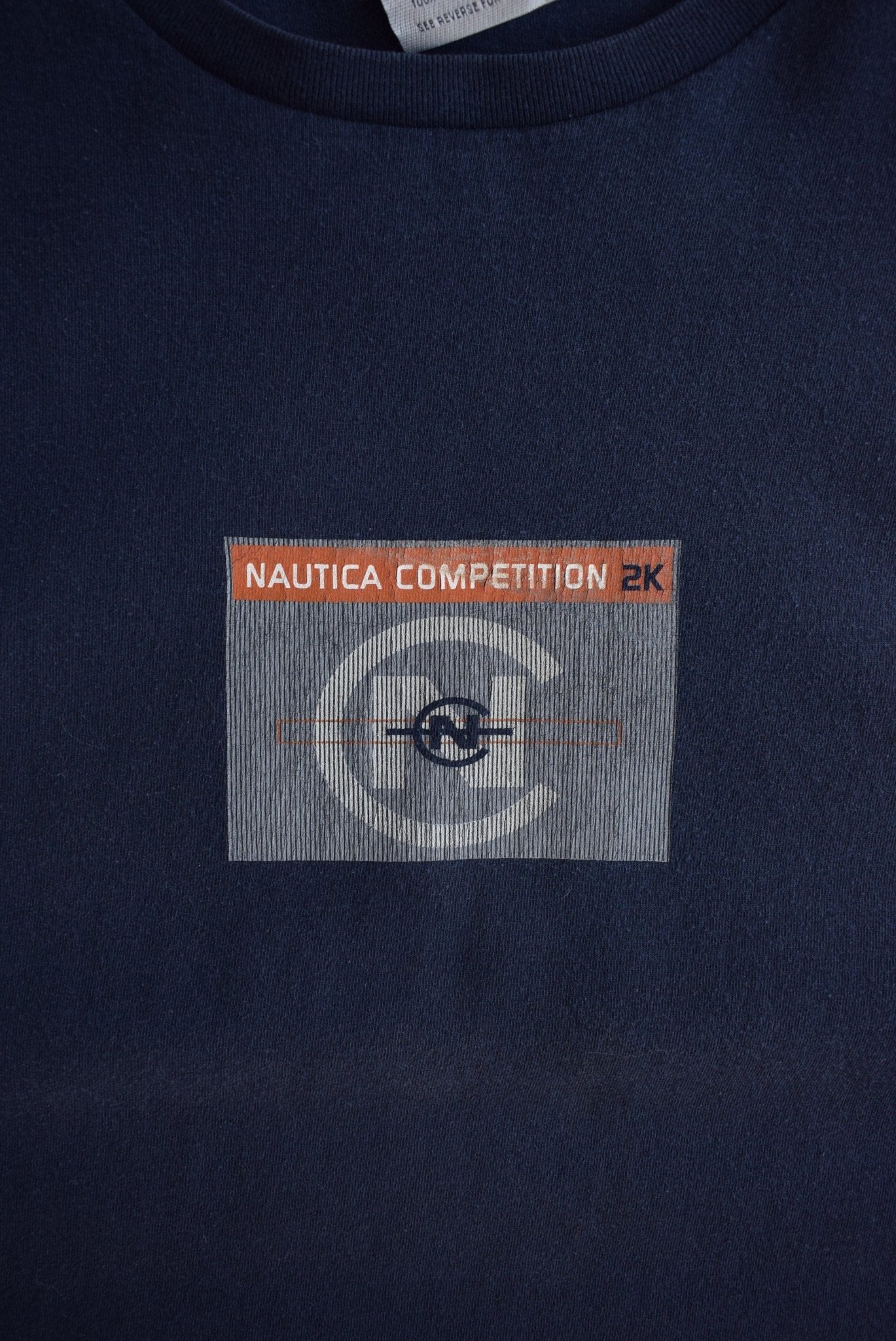 Vintage 90s Nautica Competition Tee (XXL) - Retrospective Store