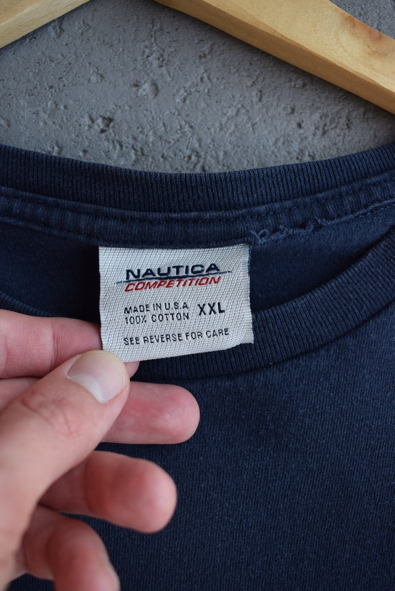 Vintage 90s Nautica Competition Tee (XXL) - Retrospective Store