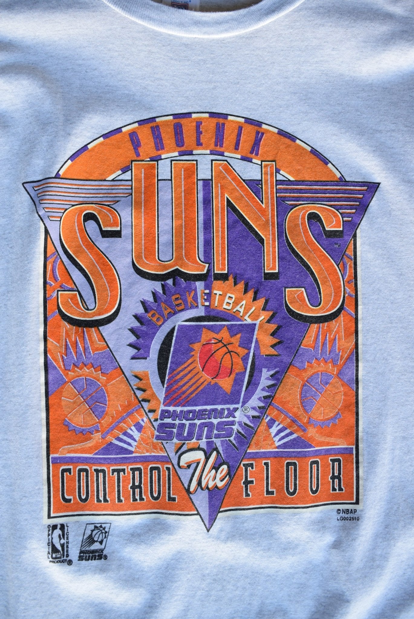 Vintage 90s NBA Pheonix Suns Basketball Tee (3XL) - Retrospective Store