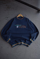 Vintage 90s NFL Miami Dolphins Embroidered Crewneck (XXL) - Retrospective Store