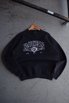 Vintage 90s NFL Oakland Raiders Embroidered Crewneck (L) - Retrospective Store