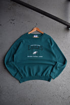 Vintage 90s NFL Philadelphia Eagles Embroidered Crewneck (L) - Retrospective Store
