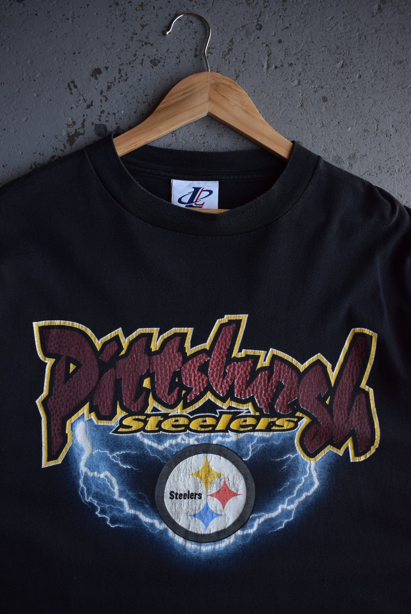 Vintage 90s NFL Pittsburgh Steelers Tee (XXL) - Retrospective Store