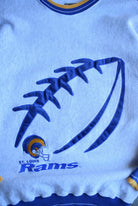 Vintage 90s NFL St. Louis Rams Embroidered Crewneck (XL) - Retrospective Store