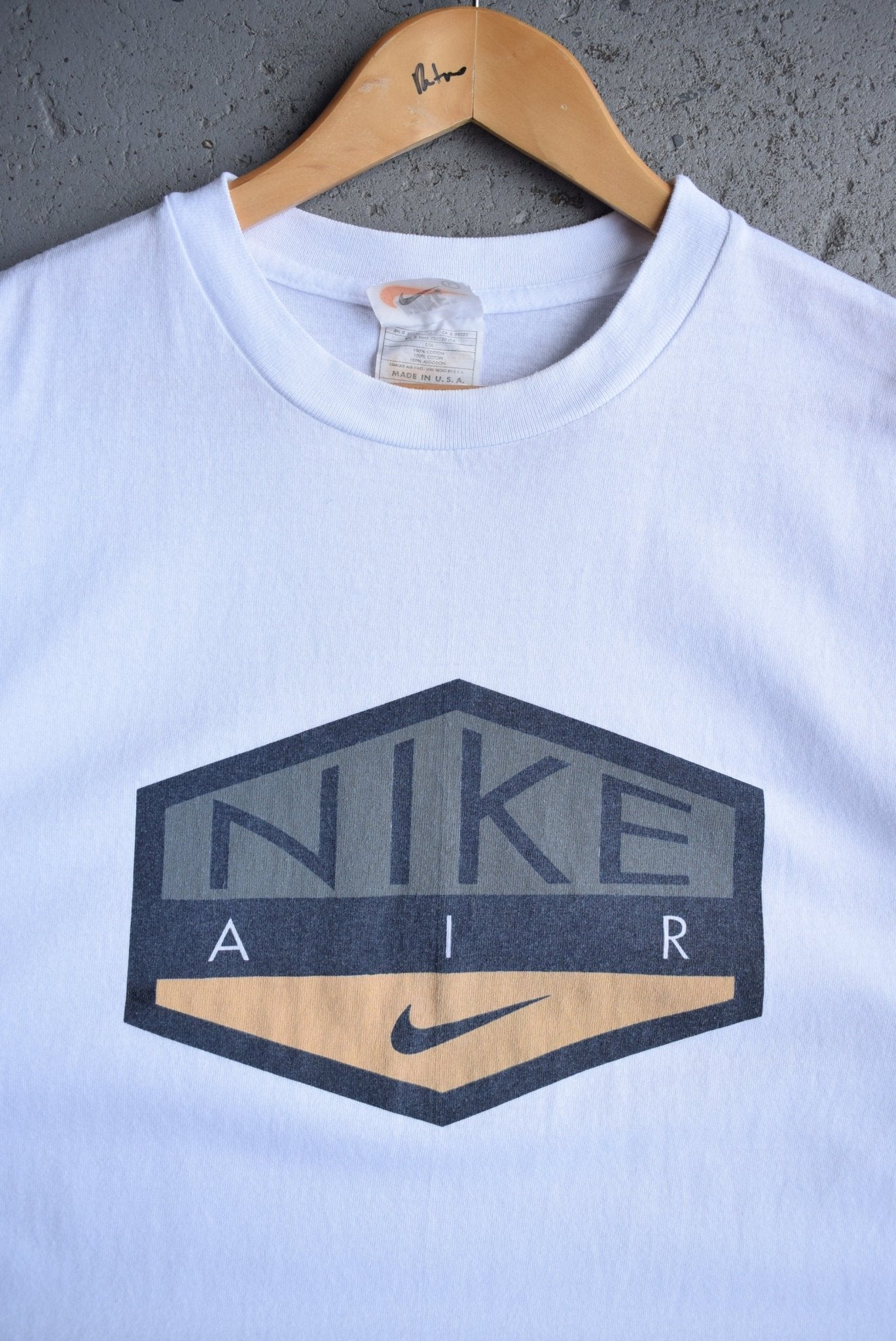 Vintage 90s Nike Air Spellout Tee (XL) - Retrospective Store