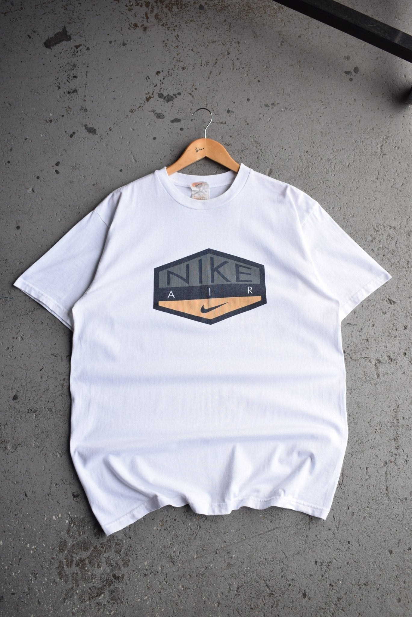 Vintage 90s Nike Air Spellout Tee (XL) - Retrospective Store