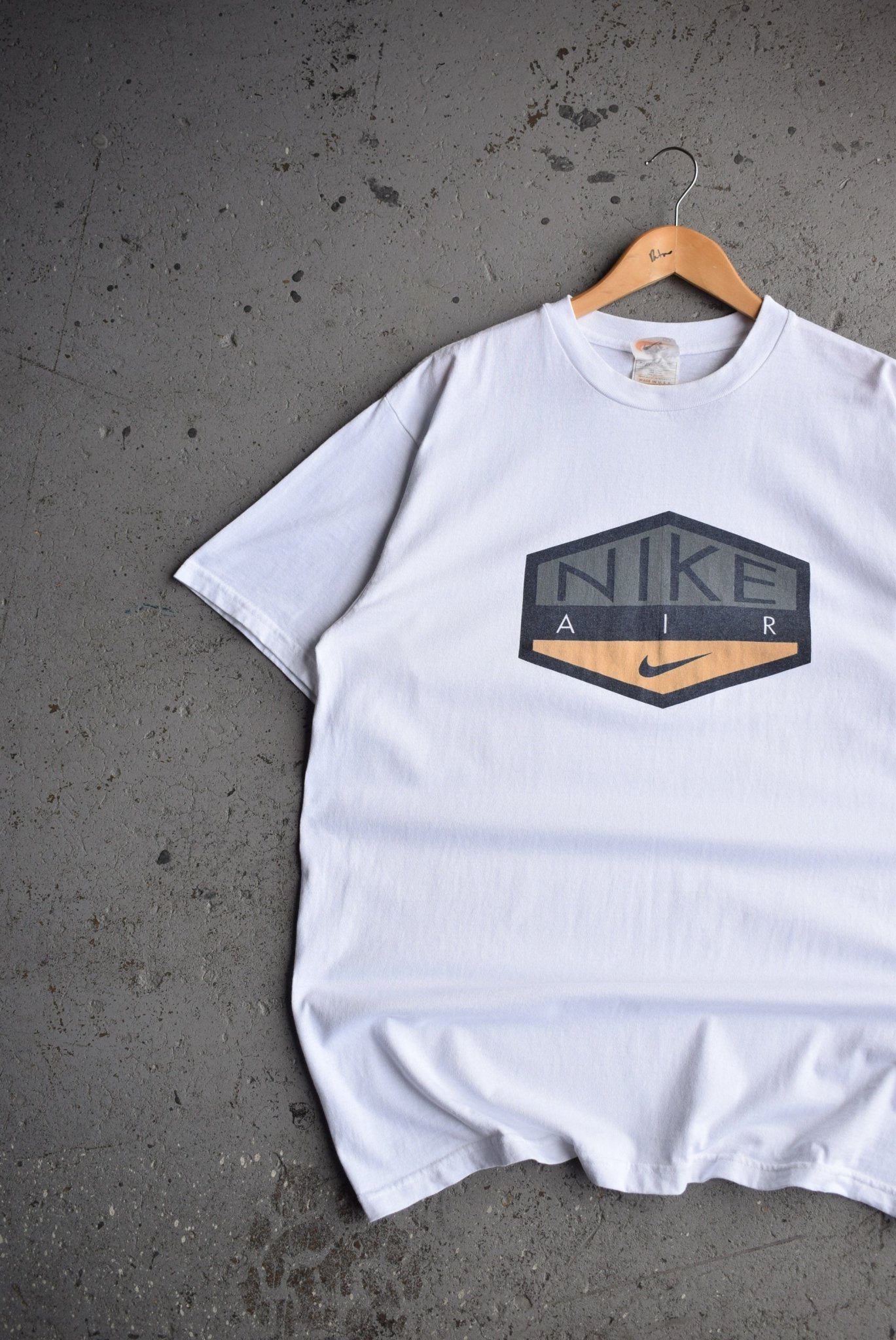 Vintage 90s Nike Air Spellout Tee (XL) - Retrospective Store