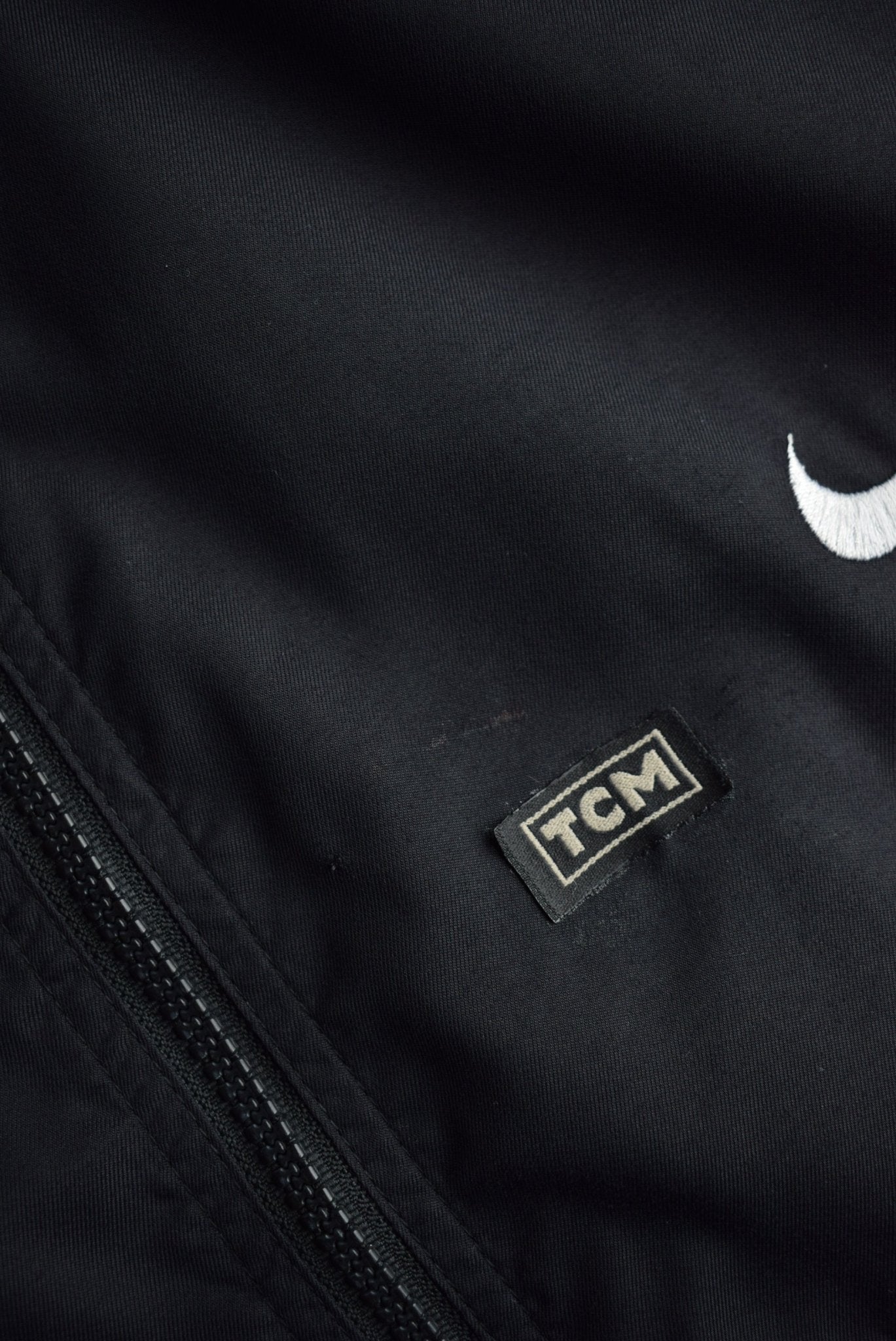 Vintage 90s Nike Big Swoosh Embroidered Coat (XXL) - Retrospective Store