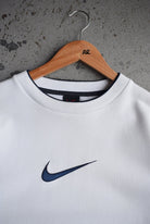 Vintage 90s Nike Big Swoosh Embroidered Crewneck (S) - Retrospective Store
